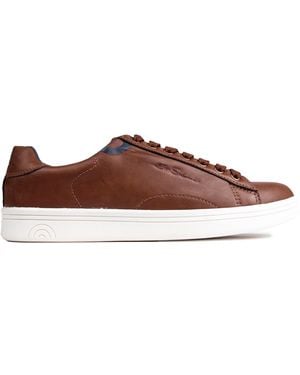 Ben Sherman S Storm Court Trainers Tan 10 Uk - Brown