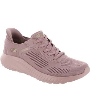 Skechers Hands Free Slip-ins: Bobs Sport Squad Chaos-current Muse Sneaker - Brown