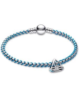 PANDORA Parure Argent Sterling 925 28903-18 18 cm - Bleu