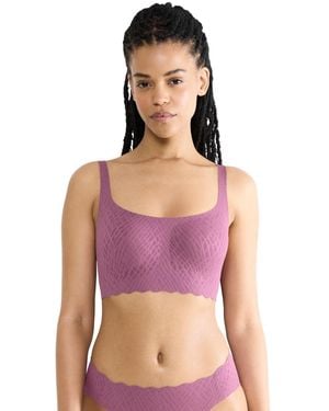 Sloggi Zero Feel Bliss Top Bra - Purple