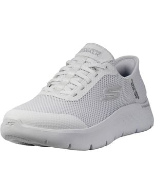 Skechers Go Walk Flex Hands Free Slip-ins-grand Entry Sneaker - Metallic
