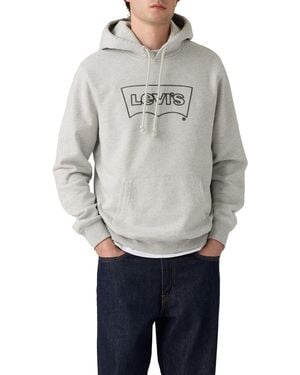 Levi's Standard Graphic Hoodie Hooded Sweatshirt - Blue