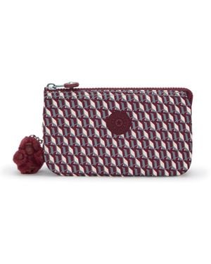 Kipling Creativity L Large Purse - Purple