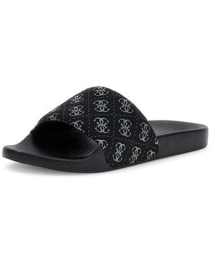 Guess Infradito Design Logo - Bianco
