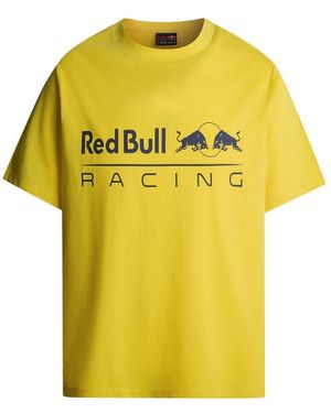 Pepe Jeans Red Bull Racing X Rbr Logo Driver Tee T-shirt - Yellow