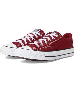 Converse Adult Chuck Taylor All Star Ox Malden Street Trainer - Red