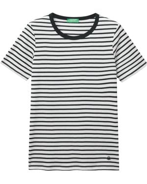 Benetton T-Shirt 30YSE16A0 - Blu