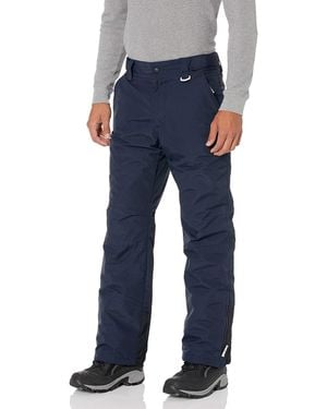 Amazon Essentials Pantaloni da Neve e Snowboard Isolati e Impermeabili Uomo - Blu