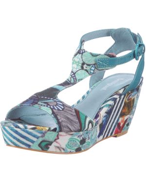 Desigual Shoes_selena 21ss115 Sandalen - Blauw