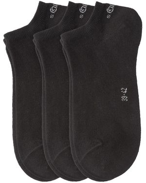 S.oliver Unisex Sneaker Socken 12er Pack - Schwarz