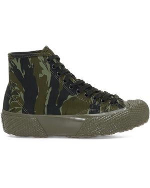 Superga Scarpe - Sneakers alto - Verde