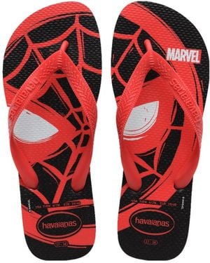 Havaianas Top Marvel Logomania Flip-flop - Red