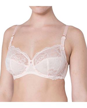 Triumph Peony Florale W Reggiseno Coppa Piena con Ferretto Pesca - Neutro