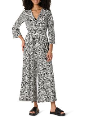 Amazon Essentials Relaxed-fit Matte Jersey Jumpsuit - Gray