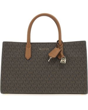 Michael Kors MD EW Satchel - Nero