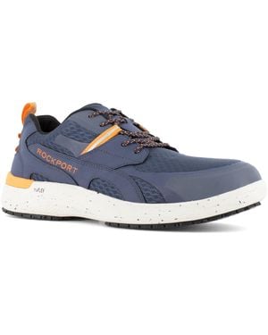 Rockport Truflex Fly Blucher Work Powered By Maxtrax Safety - Blue