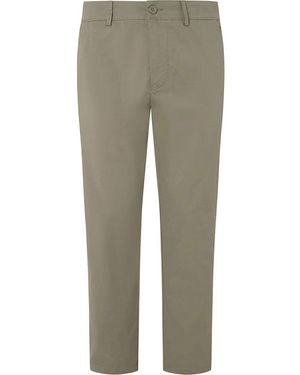 Pepe Jeans Slim Chino Poplin Pantaloni - Grigio