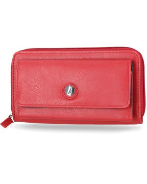 Nautica Portafoglio RFID da - Rosso