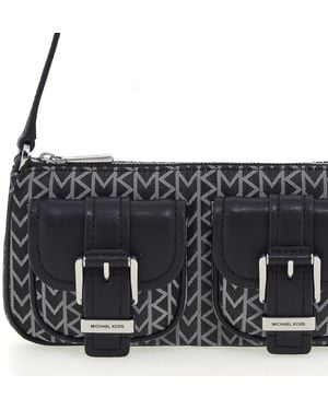 Michael Kors SM CONV POUCHETTE BLACK - Nero
