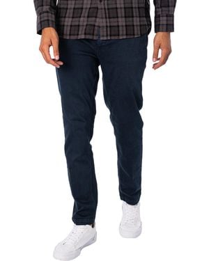 Replay Adult M9627 Zeumar Hyperchino Colour Xlite Trouser - Blue