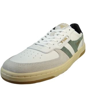 Gola Schuhe Sneakers Hawk CMB336IN White sage Black - Mettallic
