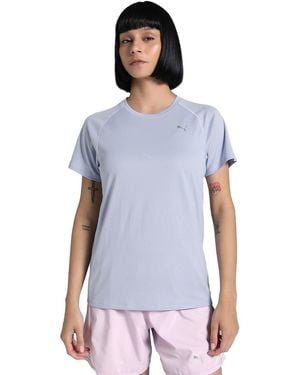 PUMA W Run Velocity Tee Tees donna - Blu