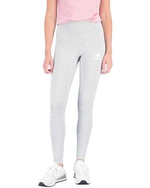 New Balance Essentials Stacked Logo Cotton Legging - Multicolour