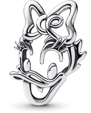 PANDORA Silver Charm Disney Daisy Duck 793910c00 - Metallic