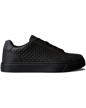 Calvin Klein Classic Cupsole Laceup Aop Ym0ym01431 Low Top - Black