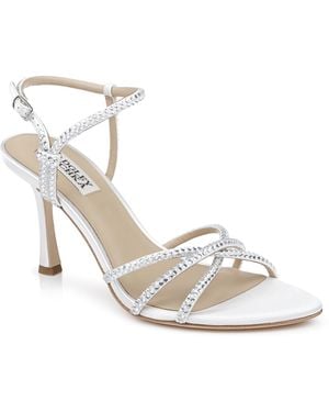 Badgley Mischka Julietta Heeled Sandal - White
