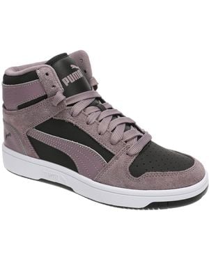 PUMA Rebound Layup Mid Shoes - Gray
