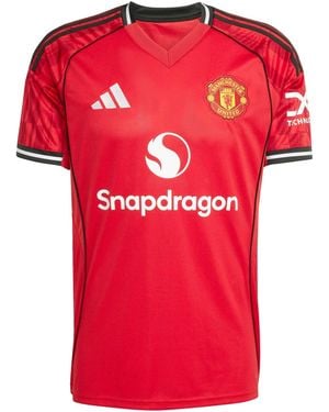 adidas Chester United Home Soccer Jersey 25/26 - Red