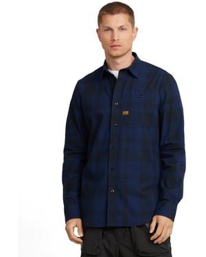 G-Star G-Star Bristum 2.0 Slim Hemd - Blau