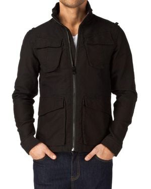 G-Star Trooper Overshr Shirt Indigo Aged Medium - Black