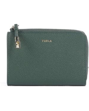 Furla Porta carte di credito Goccia Alloro - Verde