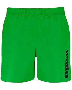 PUMA Mid Length Costume da Bagno - Verde
