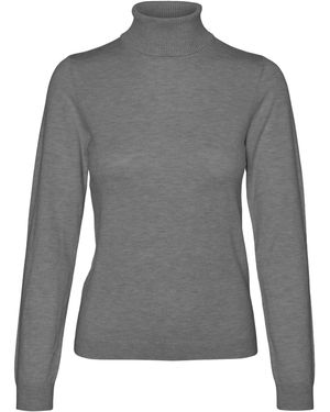 Vero Moda Female Strickpullover VMIRIS Pullover - Grau
