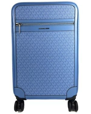 Michael Kors Michael Small Signature Logo Suitcase Trolley Carry On - Blue