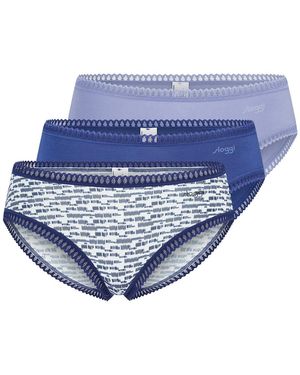 Sloggi Go Crush Hipster C3P Multiple Colours 3 - Blu