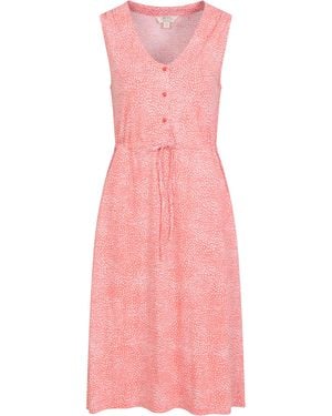 Mountain Warehouse Bahamas S Sleeveless Dress -lightweight Ladies Dress - Pink