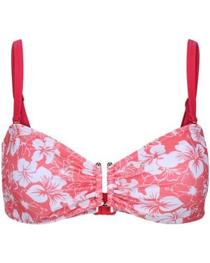 Regatta Ladies Aceana Bikini Iii Peach Bloom Hibiscus 14 - Pink