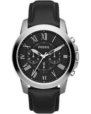 Fossil Grant uhr für - Schwarz