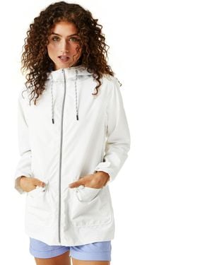 Regatta Waterproof Jacket Chaqueta Impermeable Bayletta Giovanna Fletcher para Mujer - Blanco