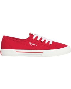 Pepe Jeans Brady Basic W - Rosso