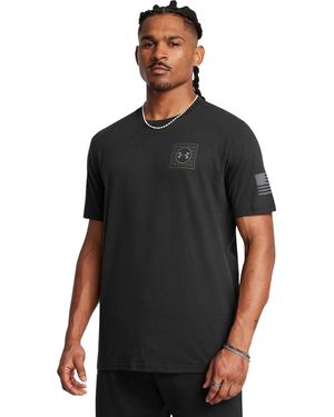 Under Armour T-Shirt "Freedom Snake" - Schwarz