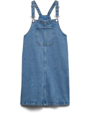 Vero Moda Female Jeanskleid VMKAILA Kurzes Kleid - Blau