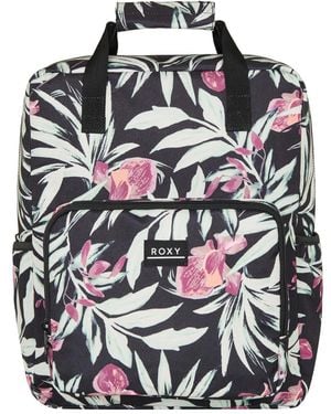 Roxy Better With Sun Printed Medium Backpack For Erjbp04886. - Multicolour
