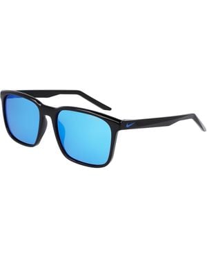 Nike Rave P N Iu4883x 014 Black/polar Blue Mirror 57/18/140 Sunglasses
