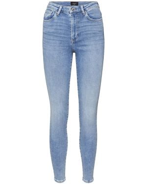 Vero Moda Vmsophia Hr Skinny Jeans Ri3121 Noos - Blue