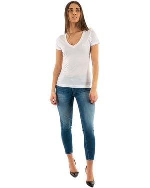 Guess T-Shirt Schwarz ES25GU83 W5GP31KCSX2 - Blau